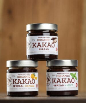 Økologisk smørbar chokolade trio