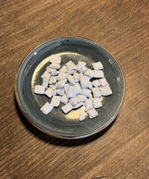 Lavendel frankincense i en skål